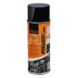 Foliatec FO2065 Goma Líquida Pulverizable Negra Mate 400 ml para Vehículos, Motos, Hogar, Jardín y Hobbies - Fácil de Quitar