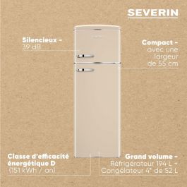 Frigorífico combinado Severin RKG8985 167