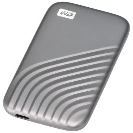 Western Digital 2 TB My Passport SSD, USB 3.2, USB-C, 1050MB/s Lectura, 1000MB/s Escritura, Portátil SSD, Gris