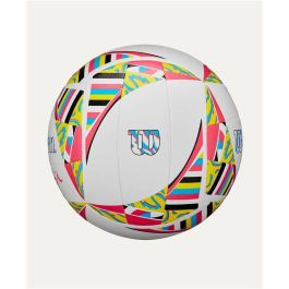 Balón de Voley Playa Wilson Avp Movement Vb New Amarillo Blanco Rose TPU