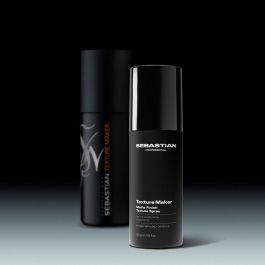 Sebastian Professionals Texture Maker Spray de Textura Remoldeable, Acabado Mate, Aumenta Volumen y Control Flexible, 150 ml