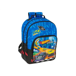 Mochila Escolar Hot Wheels Let's race Azul Negro 32 x 42 x 15 cm Precio: 28.49999999. SKU: B1J43VGGGF