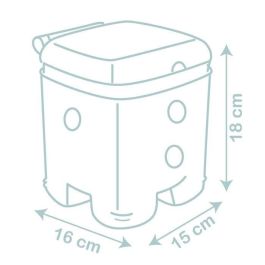 Smoby SMO3032161403168 Little Smoby Cubo de Actividades Badaboum - Creación de Animales Divertidos - Hecho en Francia Smoby SMO3032161403168 Little Smoby Cubo de Actividades Badaboum - Creación de Animales Divertidos - Hecho en Francia
