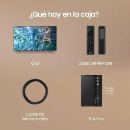 Smart TV Samsung TQ55Q60DAUXXC 55" 4K Ultra HD LED HDR QLED Smart TV Samsung TQ55Q60DAUXXC 55" 4K Ultra HD LED HDR QLED