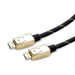 ROLINE 11.04.5920 Cable DisplayPort 1.4 Macho a Macho 1m 7680 x 4320 Pixeles