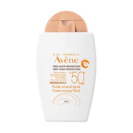 Avène SOLAIRE FLUIDO mineral con color SPF50 - Protección solar muy alta para pieles sensibles, 40 ml Precio: 15.79000027. SKU: B1CB94ZHRF