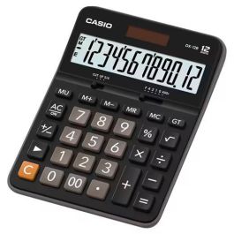 Casio DX-12B Calculadora de Sobremesa 12 Dígitos, Funcionamiento Solar y con Pilas, Negro Precio: 8.49999953. SKU: S0449550