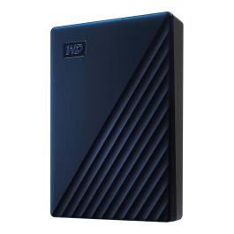 Western Digital WD My Passport WDBK6C0060BBL-WESN - Disco Duro Externo 2.5" 6TB Azul, USB 3.2 Gen 1, Compatible con Mac