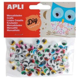 Ojos Moviles Apli Redondos Pestañas 10 Mm. Colores Bolsa De 100 (Set de 5) Precio: 14.49999991. SKU: S8425433