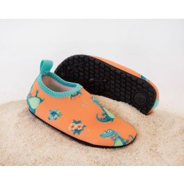 KioKids Happy Summer Zapatos Acuáticos Infantiles Naranja Cocodrilos Talla Eur 26