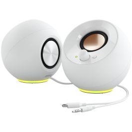 Creative Labs Creative Pebble SE RGB Stereo Altavoces, Color Blanco