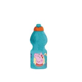 Safta Botella de Agua Infantil Peppa Pig 400ml (6.4x18x6.4cm), Múltiples Diseños Surtidos, a partir de 3 Años