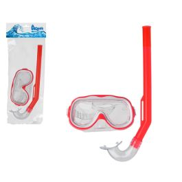 Gafas Buceo Con Tubo 17.5x45x6 cm Pvc Rojo Niño 8-14 Precio: 3.0250004356. SKU: S1124339