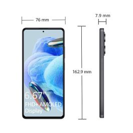 Smartphone Xiaomi Redmi Note 12 Pro 5G Negro 6,67" 8 GB RAM 256 GB Smartphone Xiaomi Redmi Note 12 Pro 5G Negro 6,67" 8 GB RAM 256 GB