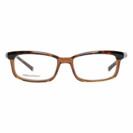 Montura de Gafas Hombre Dsquared2 DQ5034 5356B Marrón Ø 53 mm Montura de Gafas Hombre Dsquared2 DQ5034 5356B Marrón Ø 53 mm