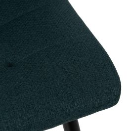 Taburete Verde Tejido-Metal Salón 45 X 55 X 92 cm