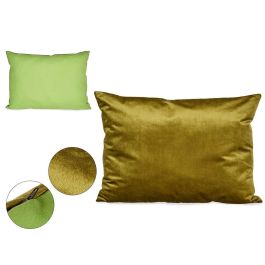 Cojín de terciopelo verde 60x45 cm - Giftdecor (6 Unidades) Precio: 63.89000013. SKU: S3609215