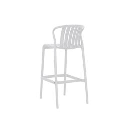 Conjunto de Mesa con 2 Sillas Home ESPRIT Blanco Metal Polipropileno 60 x 60 x 102 cm Conjunto de Mesa con 2 Sillas Home ESPRIT Blanco Metal Polipropileno 60 x 60 x 102 cm