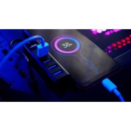 Elbe HUB-401 Hub de Expansión de 4 Puertos USB 3.0 para Ordenador