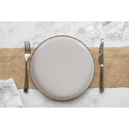 Fuente Redonda Anllo Nordic Ivor Ø27 cm La Mediterranea (6 Unidades)