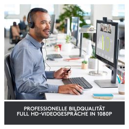 Logitech Webcam C920 Negra Full HD 1080p Video Grabacion