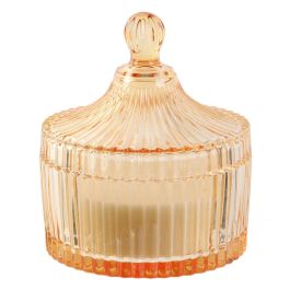 The Candle Factory Vela con Tarro Cristal Bougie Aromas Surtidos 10x12 cm