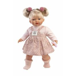 Llorens Muñeca Roberta Llorona con Cuerpo de Tela de 33 cm, Emite Sonidos, Incluye Pilas, Recomendada para +3 Años Llorens Muñeca Roberta Llorona con Cuerpo de Tela de 33 cm, Emite Sonidos, Incluye Pilas, Recomendada para +3 Años