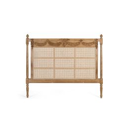 Giner y Colomer Cabecero Madera Maciza de Teca 174 cm con Rejilla Trenzada Natural Precio: 604.9879. SKU: B1G79W8BJN