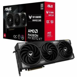 ASUS TUF Gaming TUF-RX9070XT-O16G-GAMING AMD Radeon RX 9070 XT 16GB GDDR6 256-bit PCIe 5.0 3 Ventiladores RGB