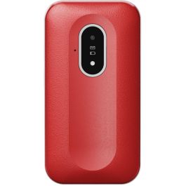 Doro L20 Teléfono móvil concha 4G para personas mayores 2.8" 2MP Rojo/Blanco con GPS y base de carga