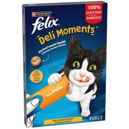 Purina Felix Delight Moments Pollo Snack Gatos Adultos 4x10g Precio: 28.798. SKU: B1HZKT5PK2