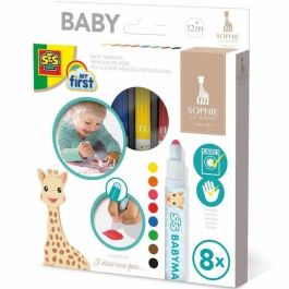 Ses Creative Fieltros para bebés Sophie la Girafa - Super Lavable - Des 12 meses - Rotuladores para Niños Mixto Precio: 24.50000014. SKU: B1H6C53597