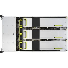 ASUS RS720A-E11-RS24U/10G/2.4KW/GPU Barebone Socket SP3 DDR4 hasta 128GB Rack 2U 24 Bahías Plata