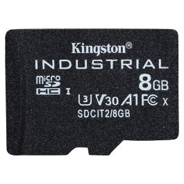 Kingston MicroSDHC Industrial 8GB 100MB/s Clase 10 A1