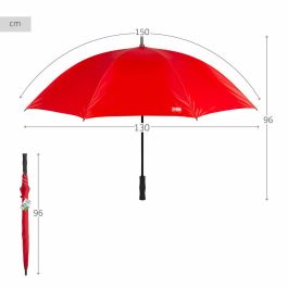 Paraguas Aktive Rojo Ø 150 cm 150 x 96 x 150 cm (6 Unidades) Paraguas Aktive Rojo Ø 150 cm 150 x 96 x 150 cm (6 Unidades)