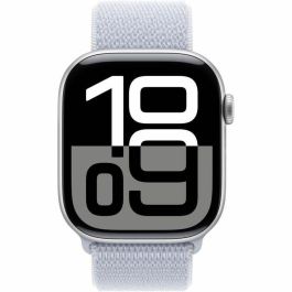 APPLE Watch Series 10 GPS 46mm Silver Aluminium Case con Blue Cloud Sport Loop - Smartwatch OLED 64GB