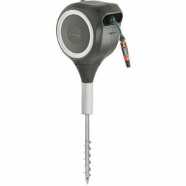 Gardena Enrollador de Manguera Automático RollUp S 15 m 11 mm Rebobinado Auto. Anti-Torsión Borde Blanco