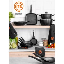Masterchef Sarten Wok 28 cm Aluminio Forjado 3.0 mm (6 Unidades)