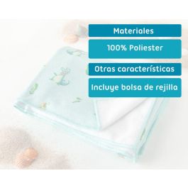 KioKids Toalla de Playa y Piscina Microfibra Secado Rápido Suave Absorbente Diseño Cocodrilo 75x150 cm Verde con Bolsa de Transporte