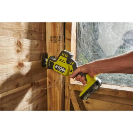 Ryobi Sierra Alternativa Una Mano Sin Escobillas 18V AAAOB86319 Compacta 0-3000 cp/min Recorrido 16mm Madera 90mm