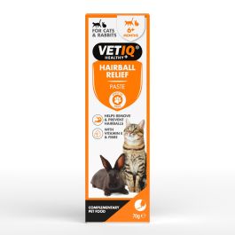 Vetiq Defurr-Um Para Bolas De Pelo De Gato 70 gr, Ayuda a Facilitar el Paso del Pelo Tragado y Prevenir su Formación