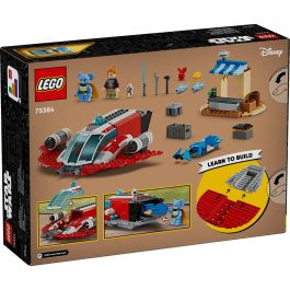 LEGO 75384 The Crimson Firehawk Star Wars Nave Espacial Set Iniciación +4 Años con Minifiguras Nash Durango, Nubs y RJ-83