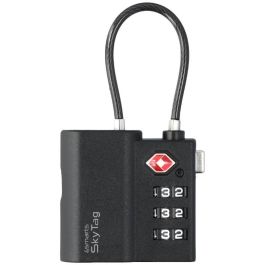 4smarts Standort-Finder SkyTag TSA Lock negro