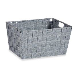 Cesta de Tela Kipit Gris 30x14x20 cm - 5L (18 Unidades) Cesta de Tela Kipit Gris 30x14x20 cm - 5L (18 Unidades)