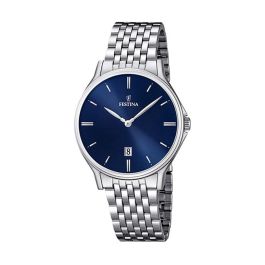 Reloj Hombre Festina F16744/3 Plateado Precio: 125.49999968. SKU: B19NV2J93N