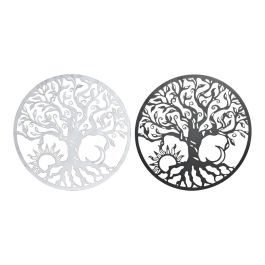 Decoracion Pared Indio DKD Home Decor Negro Blanco 1 x 60 x 60 cm (2 Unidades) Precio: 48.68999949. SKU: B1JHS96XSK