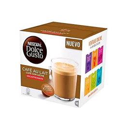 Nescafe Dolce Gusto Cafe con Leche Descafeinado Monodosis Capsulas Caja 16 Unidades