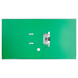 Liderpapel Archivador Folio 2 Anillas Mecanismo de Palanca 75mm Verde