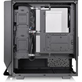 Thermaltake Ceres 350 MX Caja PC Midi Tower Negra con 2 Ventiladores de 140mm Preinstalados