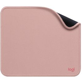Logitech Alfombrilla de Ratón Desk Mat Studio Series - Tela Suave, Antideslizante, Poliéster Reciclado, Rosa Oscuro